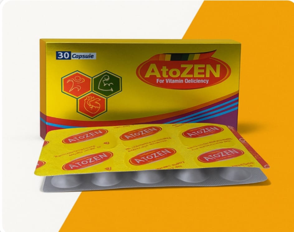 AtoZen Strip (30pcs) (Habb-e Hayaeen Murakkab)